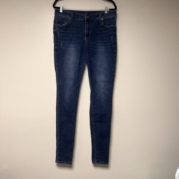 KUT from‎ The Kloth Toothpick Skinny Jeans Women's Size 14 - Picture 1 of 10